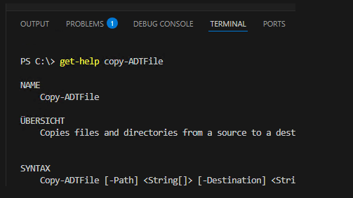 Here is an example of the PSADT function Copy-ADTFile