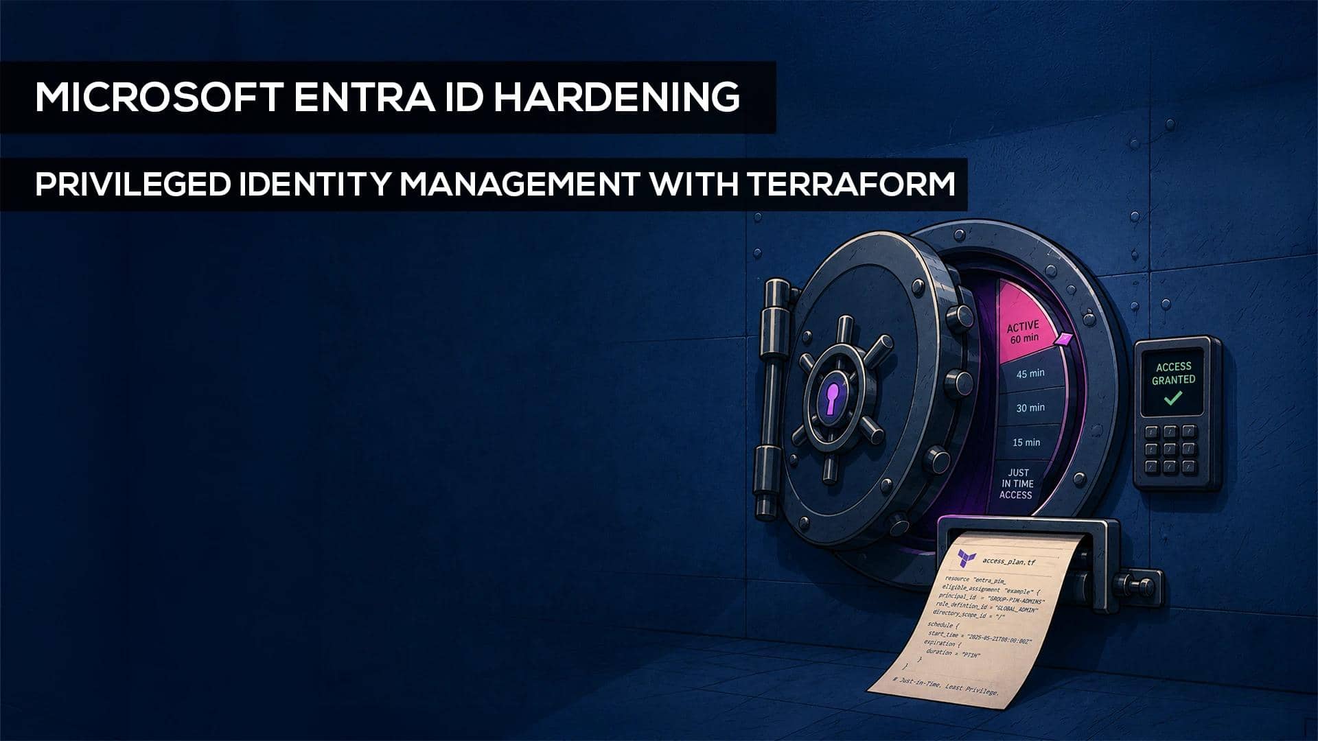 Just-in-Time Access: The Safe only opens when it should.