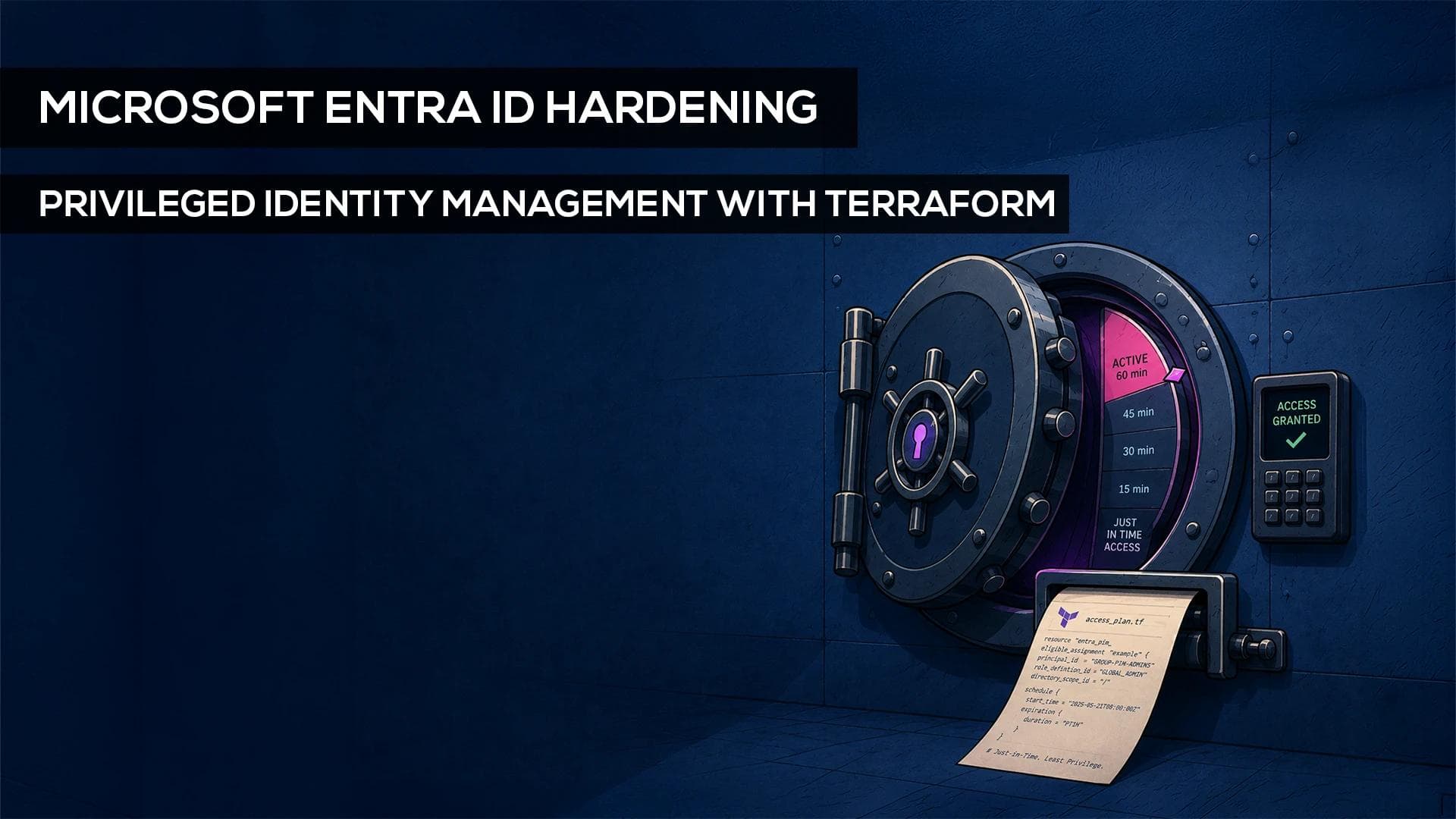 Just-in-Time Access: The Safe only opens when it should.
